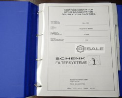 Maschine: SCHENK Plattenfilter Niro 100x100 Filter