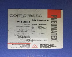 Maschine: PNEUMATEX Statico Druckausdehnungsgefäß mit fester Gasfüllung