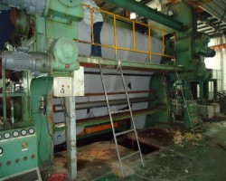 Maschine: FORWARD MACHINERY TAIWAN 4000mm 4 roll PVC  Calender Kalanderlinien