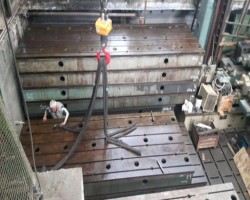 Maschine: SKODA 6400x1885x400mm Aufspannplatten