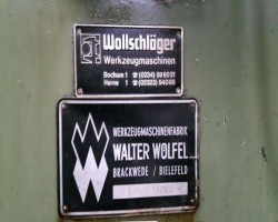 Maschine: WOELFEL B100/S Ständerbohrmaschinen