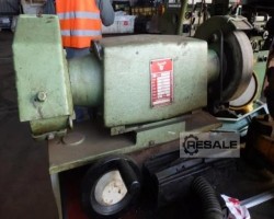 Maschine: REMA S2/60 mit Ausspitzvorrichtung Bohrerschleifmaschine