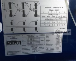 Maschine: ABB SGB 1000 KVA 10KV-400V Trafostation Transformatoren