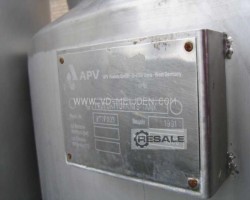 Maschine: AVP Double walled with agitator Edelstahlsilos