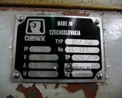 Maschine: NAREX 30-100 Magnetspannplatten