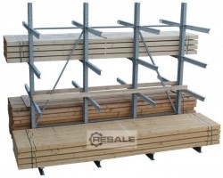 Maschine: BRUCKAMP 3,50m H, 1,20m Kragarmregale