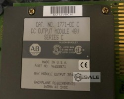 Maschine: TETRA PAK TBA 8, TBA 9 Outputmodul grün l771-OC