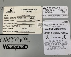 Maschine: WOODWARD 723 PLUS DIGITAL CONTROL