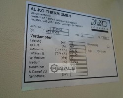 Maschine: AL-KO AT4 12x08 Teilscheibe, Trockner