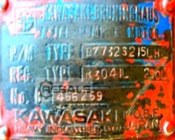 Maschine: KAWASAKI BZ732S215LH FOR SALE Dieselgeneratoren