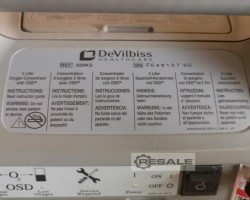 Maschine: DEVILLBIS Oxigene case. Sauerstoffregulatoren