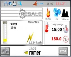 Maschine: ROMER SGS-320 O Pulverbeschichtungsanlagen