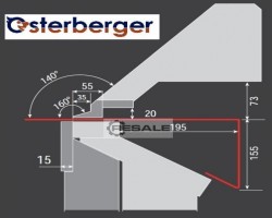 Maschine: OSTERBERGER EAM 3100/3-CNC Schwenkbiegemaschinen