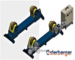 Maschine: OSTERBERGER DVG 5000 / 250 / 80 SB Behälterdrehvorrichtungen