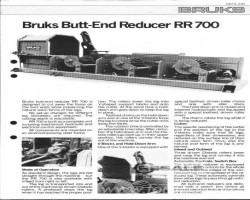 Maschine: BRUKS RR700 Abrundfräser