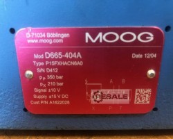 Maschine: MOOG D665-404A Ventil  für Battenfeld