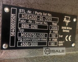 Maschine: PLEIGER MOS 4500-05-2203 Hydromotor für Krauss Maffei