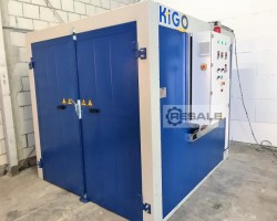 Maschine: KIGO O.E. oven3,5x1,9x2m Gas Pulverbeschichtungsanlagen