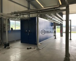 Maschine: KIGO O.E. oven4,5x1,9x2m electr. Pulverbeschichtungsanlagen
