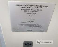 Maschine: HEIDELBERG CPC31 Plate Scanner