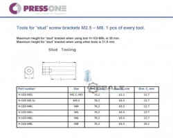 Maschine: PRESSONE P1S-TP Elektromechanisch angetriebene Spindelpressen