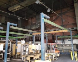 Maschine: STAHL 250kg Hängekrananlage mit Standkonstruktion