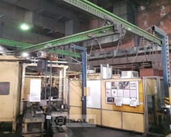 Maschine: CARL STAHL 250kg Hängekrananlage mit Standkonstruktion