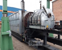 Maschine: RIEDHAMMER DRA 10/150-G-650; DRA 8/100-G Drehrohrofen Pyrolyseofen, Thermolyseofen Gas 650°