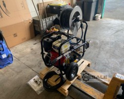 Maschine: PTC CJ-2B Benzin 130bar 32l/min. Hochdruckreiniger