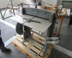 Maschine: JOS HUNKELER MBM 70 Rillmaschine