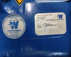 Maschine: WANGEN Twin 104.53-1 Pumpen