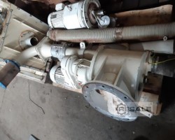 Maschine: AZO Z100/2P Durchblasschleuse, Zellenradschleuse