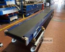 Maschine: VAN DER LANDE  Gurtförderer Förderband Gurtband