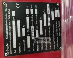 Maschine:  STO 2-9-42-01 Temperiergerät