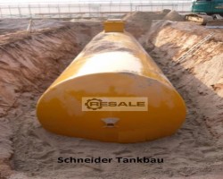 Maschine:  80m³ Stahltank / Erdtank / Zisterne