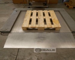 Maschine: METTLER-TOLEDO  Bodenwaage mit Auffahrrampe