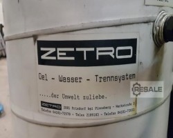 Maschine: ZETRO KWO 3 Emulsionsspaltanlage, Öl-Wasser