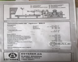 Maschine: ESTERER BNK 160 Nachschnitsaege