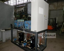 Maschine: BOCK / GEA WTT  HGX5/830-4 / WP7M-120 Kältekompressor mit Wärmetauscher für Klimaanlagen