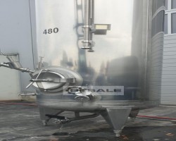 Maschine:  standing V2A Lagertanks