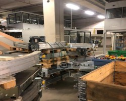 Maschine: TRANSNORM 1600-105 Förderbandkurve 45 Grad