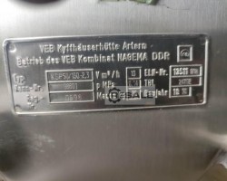 Maschine: HANS SCHUY KP50 Pumpen