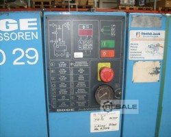 Maschine: BOGE SD29 Schraubenkompressor