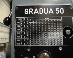 Maschine: WEBO Gradua 50 Ständerbohrmaschinen