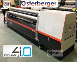 Maschine: OSTERBERGER WBM  10/3000-CNC Blechrundbiegemaschinen (motorisch)