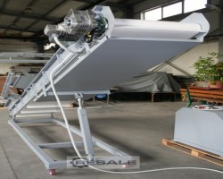 Maschine: VESPA LT-400 Materialförderband  Schrägförderband