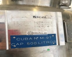 Maschine: INOXGUER  Dep&oacute;sito edelstahl