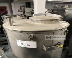 Maschine: SCHRADER  Dep&oacute;sito edelstahl