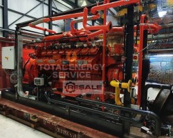 Maschine: WAUKESHA 16V150LTD Gasgeneratoren