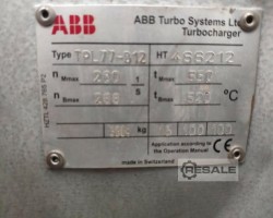 Maschine: ABB TPL 77-B12 Turbine
